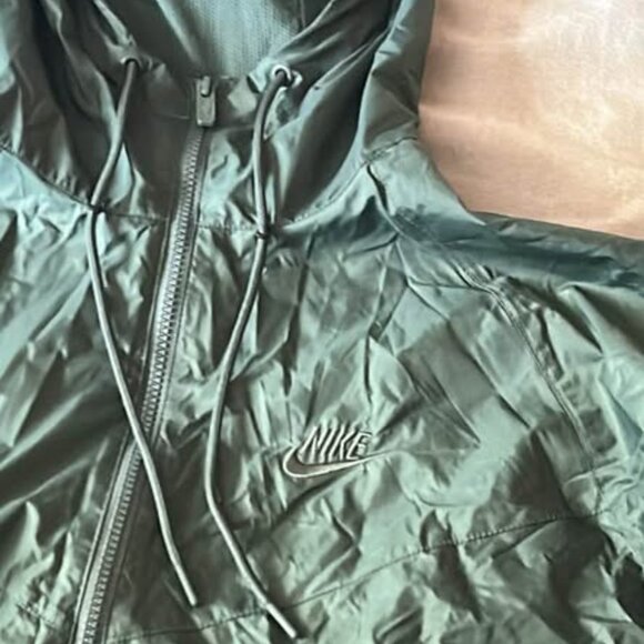 Nike Windbreaker – Forest Green – Size Large - Picture 2 of 3